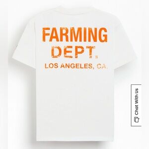 Carrots by Anwar Cream Tee - Size Medium T-shirt - 100% Cotton - EUC - HTF